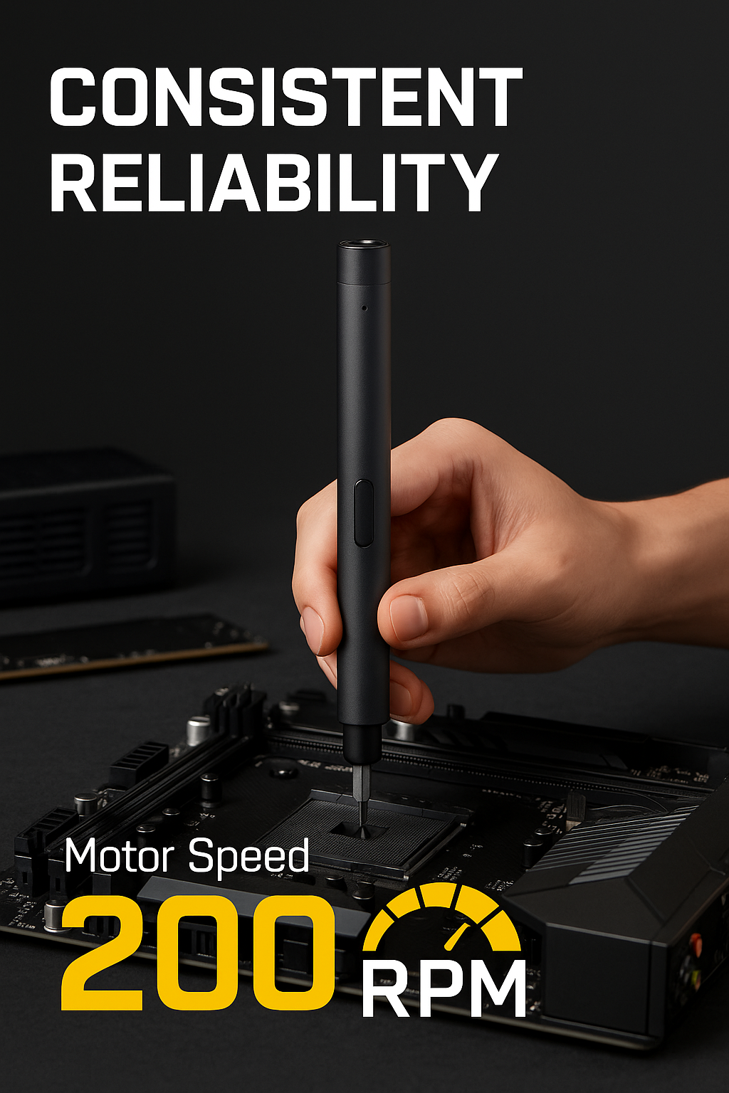 Fixtek™ Core Precision Electric Screwdriver Kit